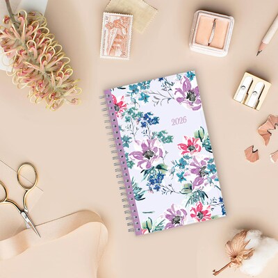 2026 Blue Sky Laila Floral 5" x 8" Weekly  & Monthly Personal Planner (137276-26)