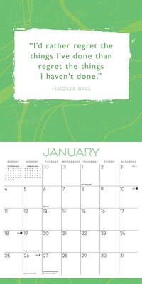 2026 Willow Creek Aspire to Inspire 12" x 12" Monthly Wall Calendar (49945)