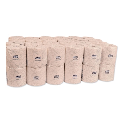 Tork Universal Recycled Toilet Paper, 2-Ply, White, 500 Sheets/Roll, 48 Rolls/Carton (TM1601A)
