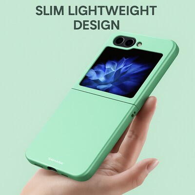 SaharaCase Venture Series Slim Case for Galaxy Z Flip7 FE, Green Oasis, (CP00870)