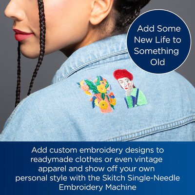 Brother Skitch Embroidery Sewing Machine, Single-Needle (PP1)