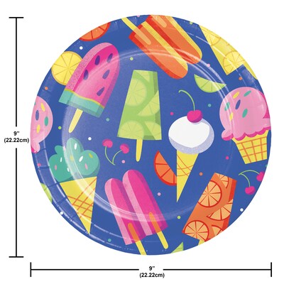 Creative Converting Summer Social Tableware Kit, Serves 8 (DTC9215E2A)