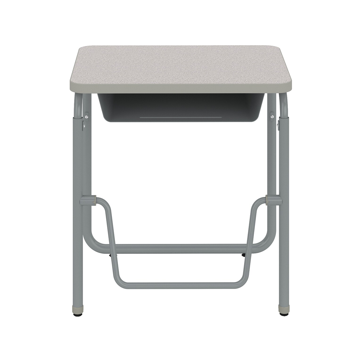 Safco AlphaBetter 28 Student Desk, Pebble Gray (1224GR)