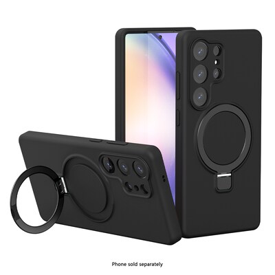 SaharaCase Venture Phone Case with for Galaxy S25 Ultra, Shock Absorbing, Scorpion Black (CP00761)