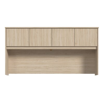 Bush Business Furniture Studio C 72"W Desk Hutch, Natural Elm (SCH172NE)