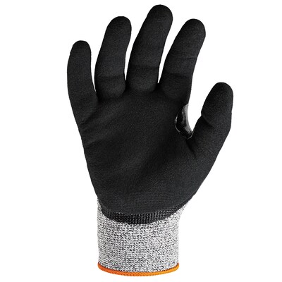 Ergodyne ProFlex 7031 Nitrile Coated Cut-Resistant Gloves, Small, A3 Cut Level, Gray, 144 Pairs (17882)