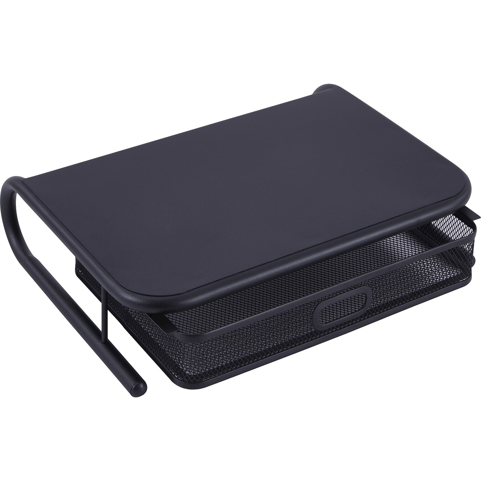 Lorell Mesh Monitor Stand, Upto 42” Monitor, Black (LLR84147)