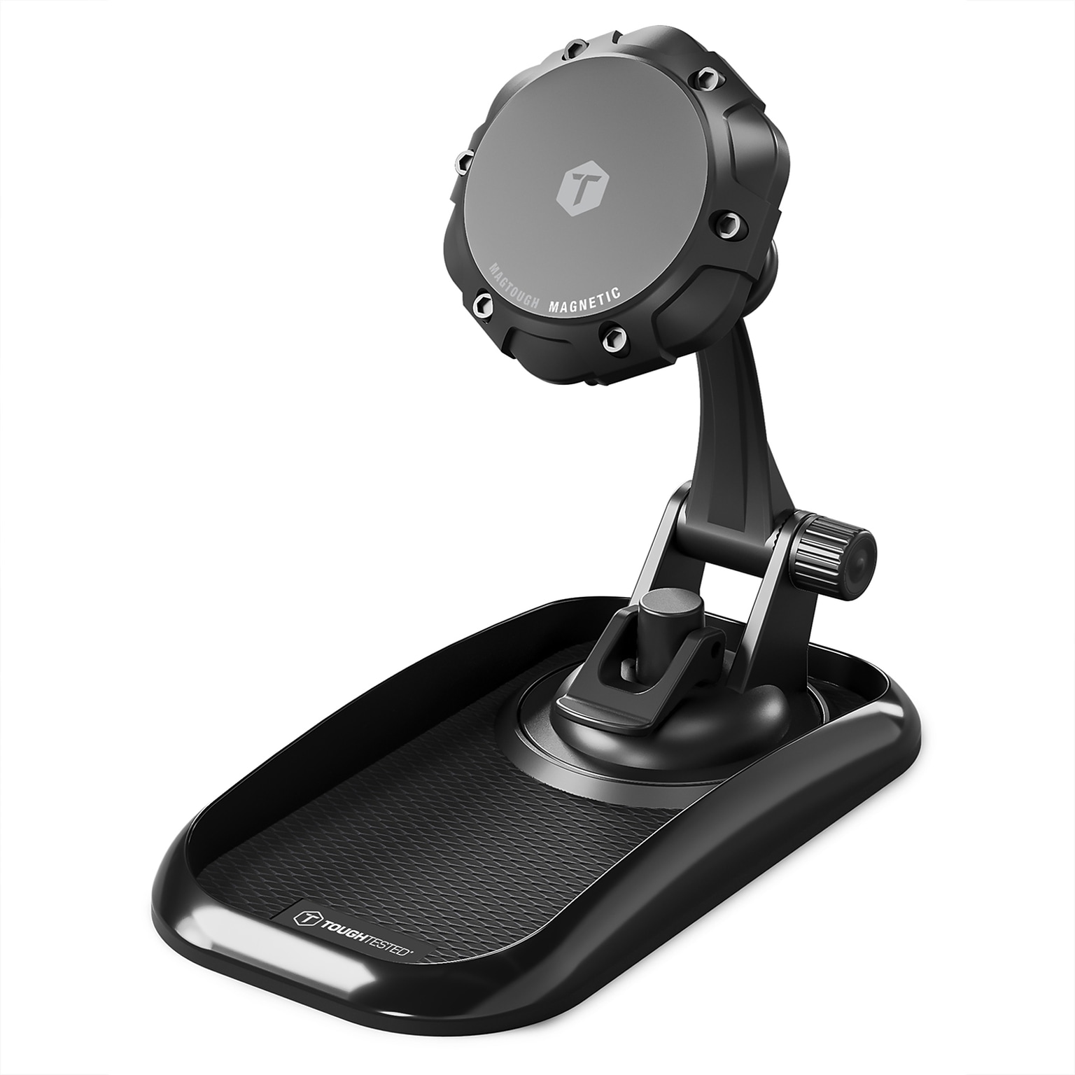 ToughTested MagTough Magnetic Dash Tray and Phone Mount, Black (AT-MTDASH)