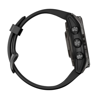 Garmin epix Pro Gen 2 Sapphire Edition Smartwatch, Carbon Gray & Black, 42mm (GRM0280214)