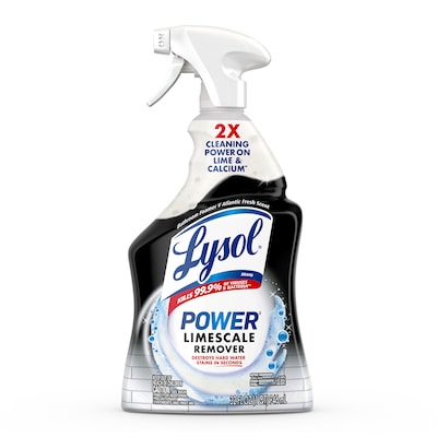 Lysol Disinfecting Toilet and Bathroom Cleaner Bottle, Atlantic Fresh Scent, 32 oz. (19200-95816)