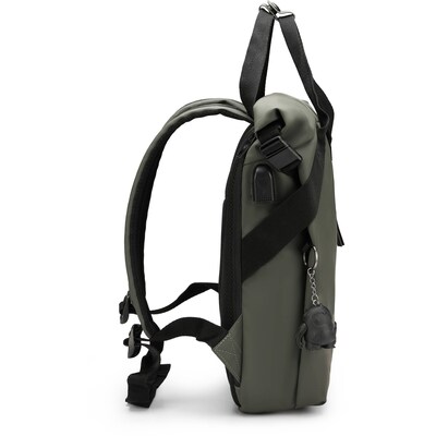 SwissDigital LAMONE Laptop Backpack, Medium, Dark Green (SD1686-23)