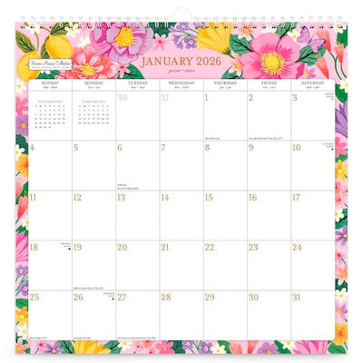 2026 BrownTrout Bonnie Marcus 12 x 12 Monthly Wall Calendar (9798330701575)