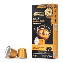 Equine Coffee Organic Walk Nespresso OriginalLine Capsules Medium Roast 100 Pack (WAL-10-ALU)