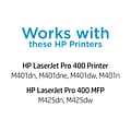 HP 80X Black High Yield Toner Cartridge   (CF280X)