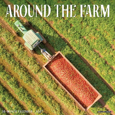 2027 Willow Creek Around the Farm 12 x 12 Monthly Wall Calendar, Assorted Colors (65099)