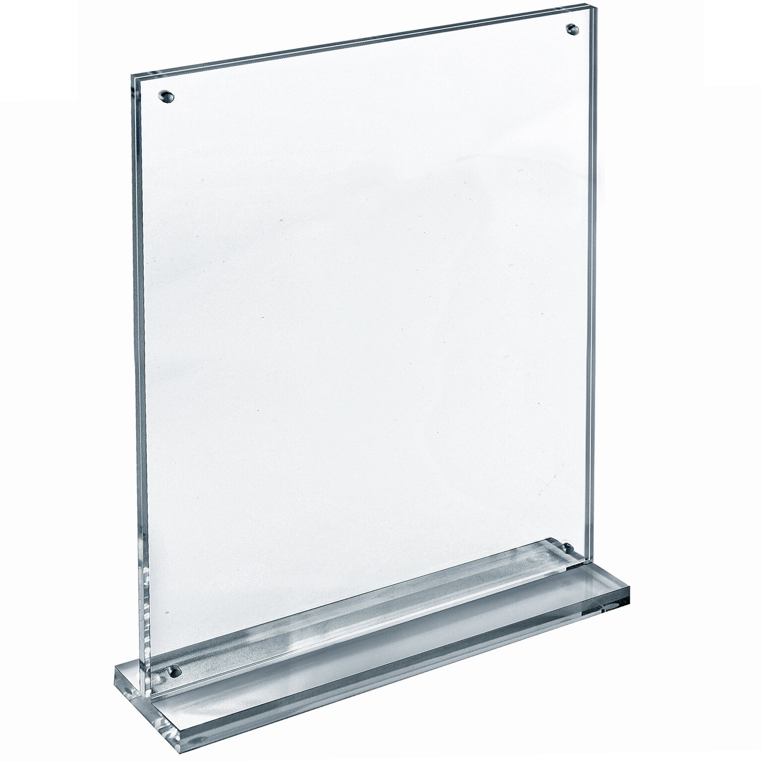 Azar Card Holder, Desktop/Countertop, Front Loading Acrylic (104770)