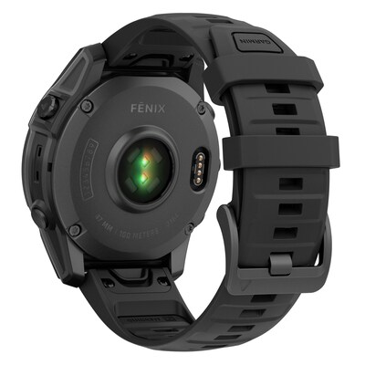 Garmin fenix E AMOLED Multisport GPS Smartwatch, Slate Gray & Black, 47mm (GRM0302503)
