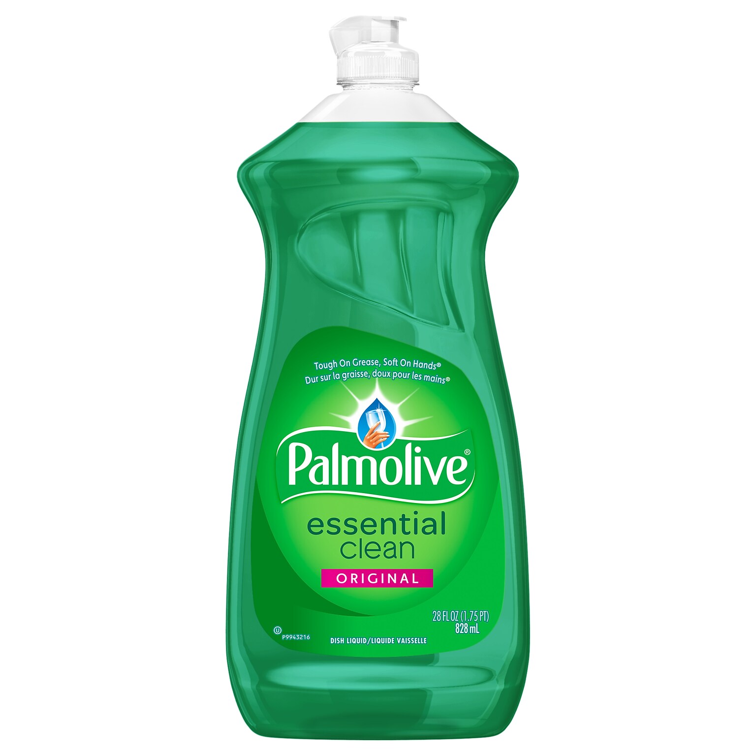 Palmolive Essential Clean Liquid Dish Soap, Original Scent, 28 oz., 9/Carton (US06022ACT)