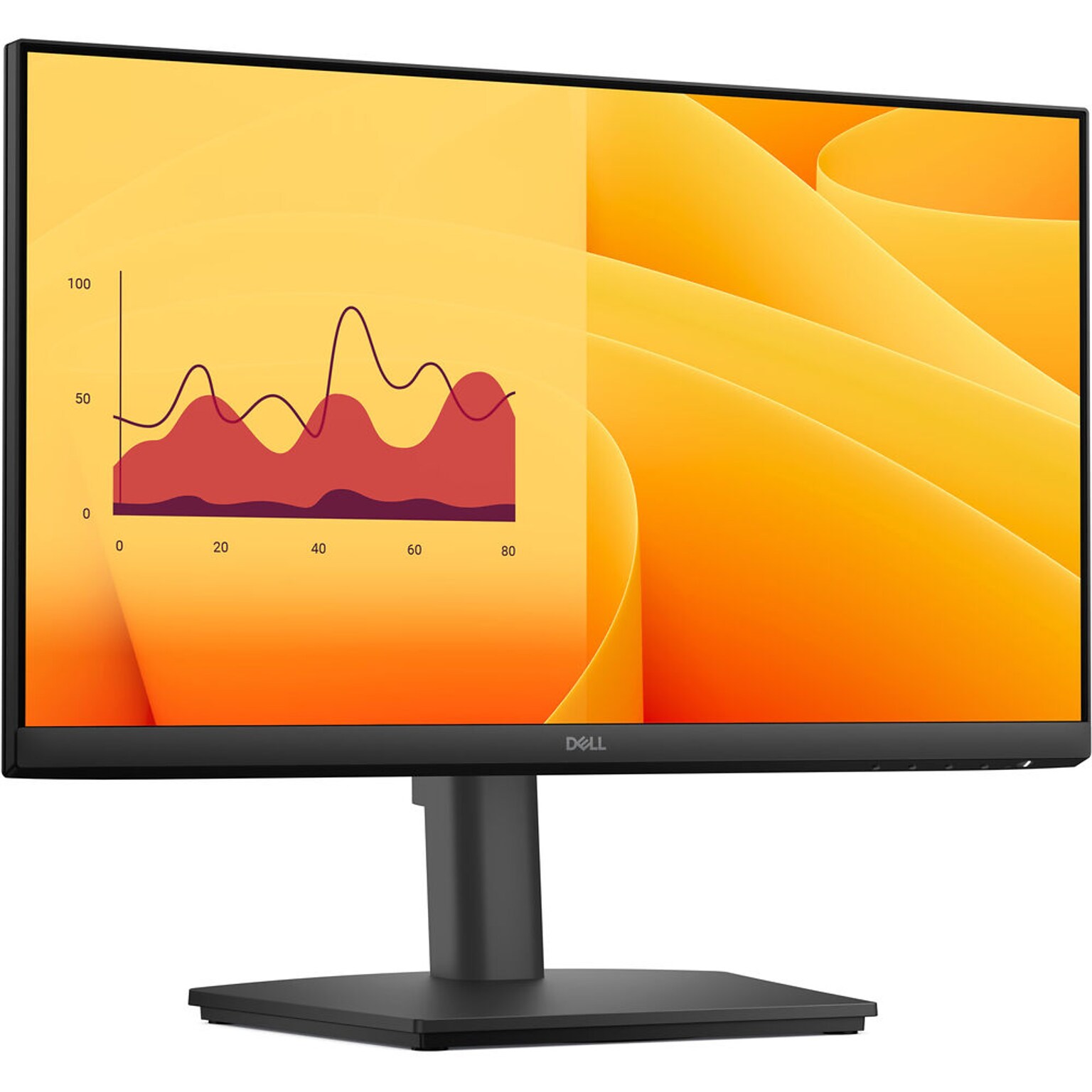 Dell Pro 22 Full HD VA 100Hz LED Monitor, Built-In Speaker, Height Adjustable, Black (DELL-E2225HSM)