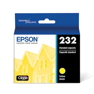 Epson 232 Yellow Standard Yield Ink Cartridge (T232420-S)