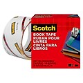 Scotch Book Transparent Tape, 2 x 15 yds., 3 Core (845-200)