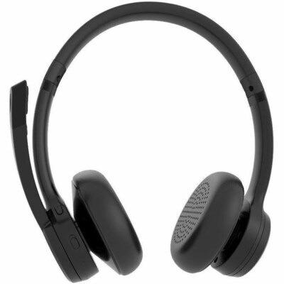 4XEM Office Wireless Noise Canceling Bluetooth Stereo Headset, USB-A (4XWLHSM107)