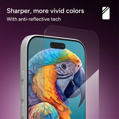 Zagg Glass XTR5 Anti-Glare Tempered Glass Screen Protector for iPhone 17 (200118667)