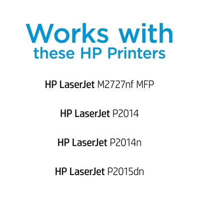 HP 53X Black High Yield Toner Cartridge, Prints Up to 7,000 Pages (Q7553X)