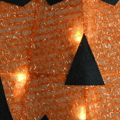 National Tree Company 26" Pre-Lit Jack-O-Lantern Garden Stakes (MZ17-6705B)