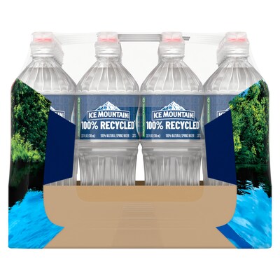 Ice Mountain Sport Cap 100% Natural Spring Water, 23.7 oz., 24/Carton (12087164)