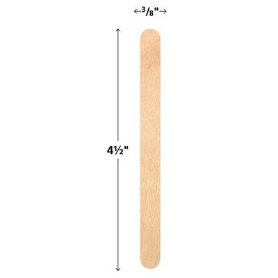 Teacher Created Resources STEM Basics Craft Sticks, Natural Wood, 500/Pack, 3 Packs/Bundle (TCR20920-3)
