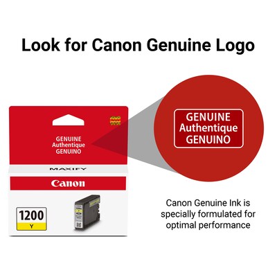Canon PGI-1200 Yellow Standard Yield Ink Cartridge (9234B001)