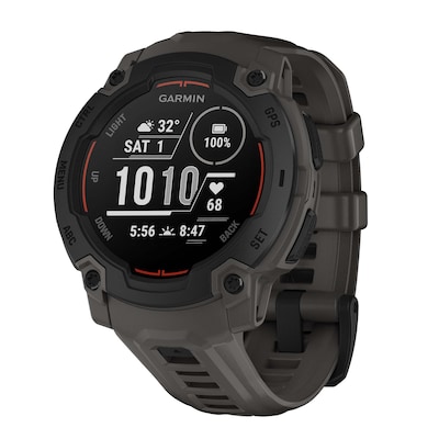 Garmin Instinct E GPS Smartwatch, Black & Charcoal, 45mm (GRM0293300)