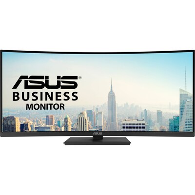ASUS 34 Curved UWQHD VA 100Hz Adaptive-Sync Monitor, HDR10, Built-In Speaker, Height Adjustable, Universal Docking Station