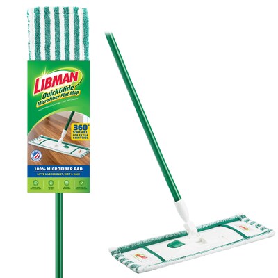Libman QuickGlide Wet/Dry Mop, Multicolor, 6/Carton (0117006)