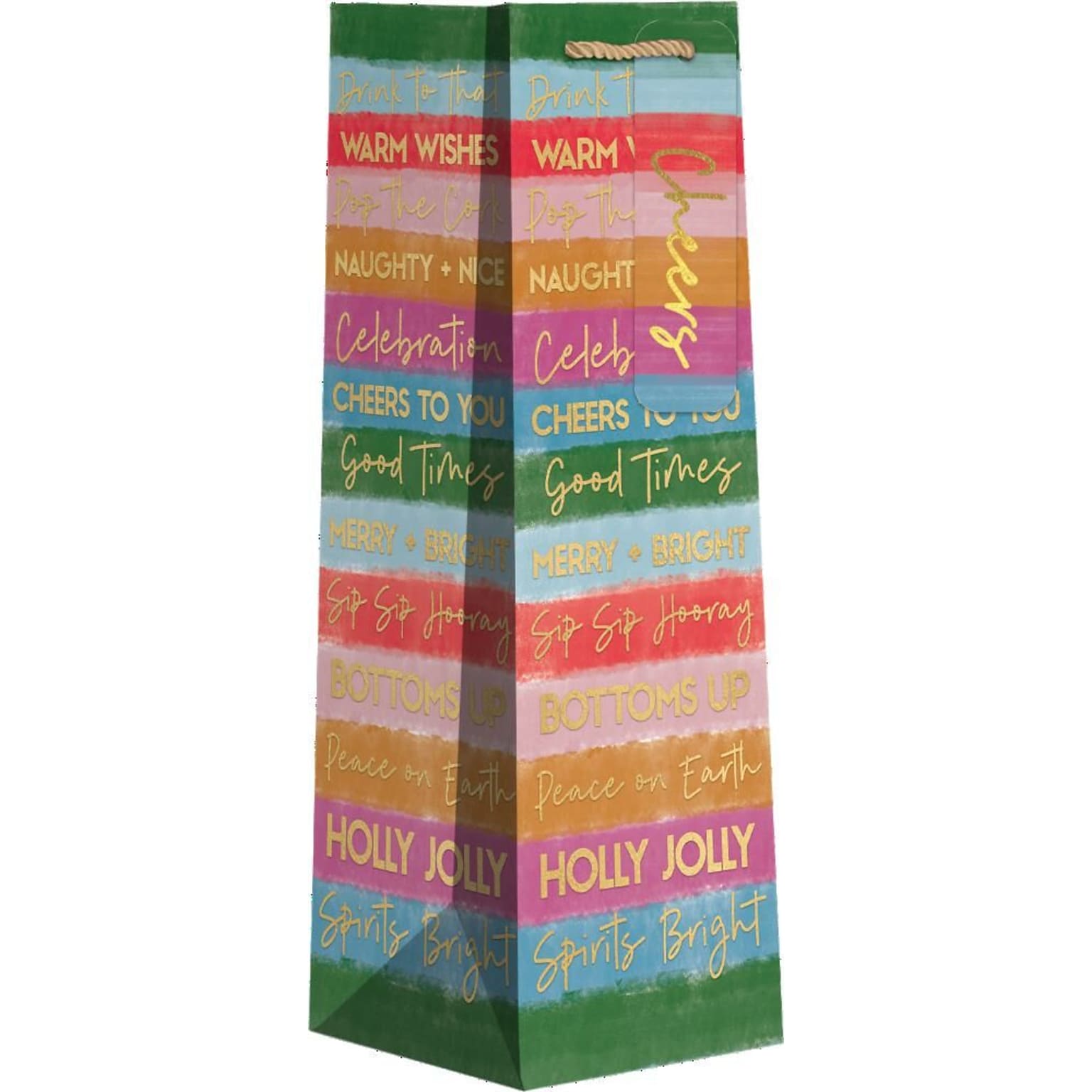 JAM Paper Drink to That Small Wine Gift Bags, 120/pack (526BXBT6551)