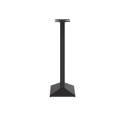 Flash Furniture Palis 30.5"H Double Column Table Base, Steel/Cast Iron, Black (XUDGTB002OUTBLK)