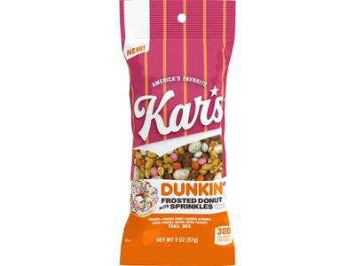Kar's Dunkin' Frosted Donut with Sprinkles Trail Mix, 2 oz., 12 Bags/Box (7165)
