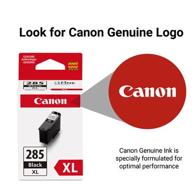 Canon PG-285 XL Black High Yield Ink Cartridge (6196C001)