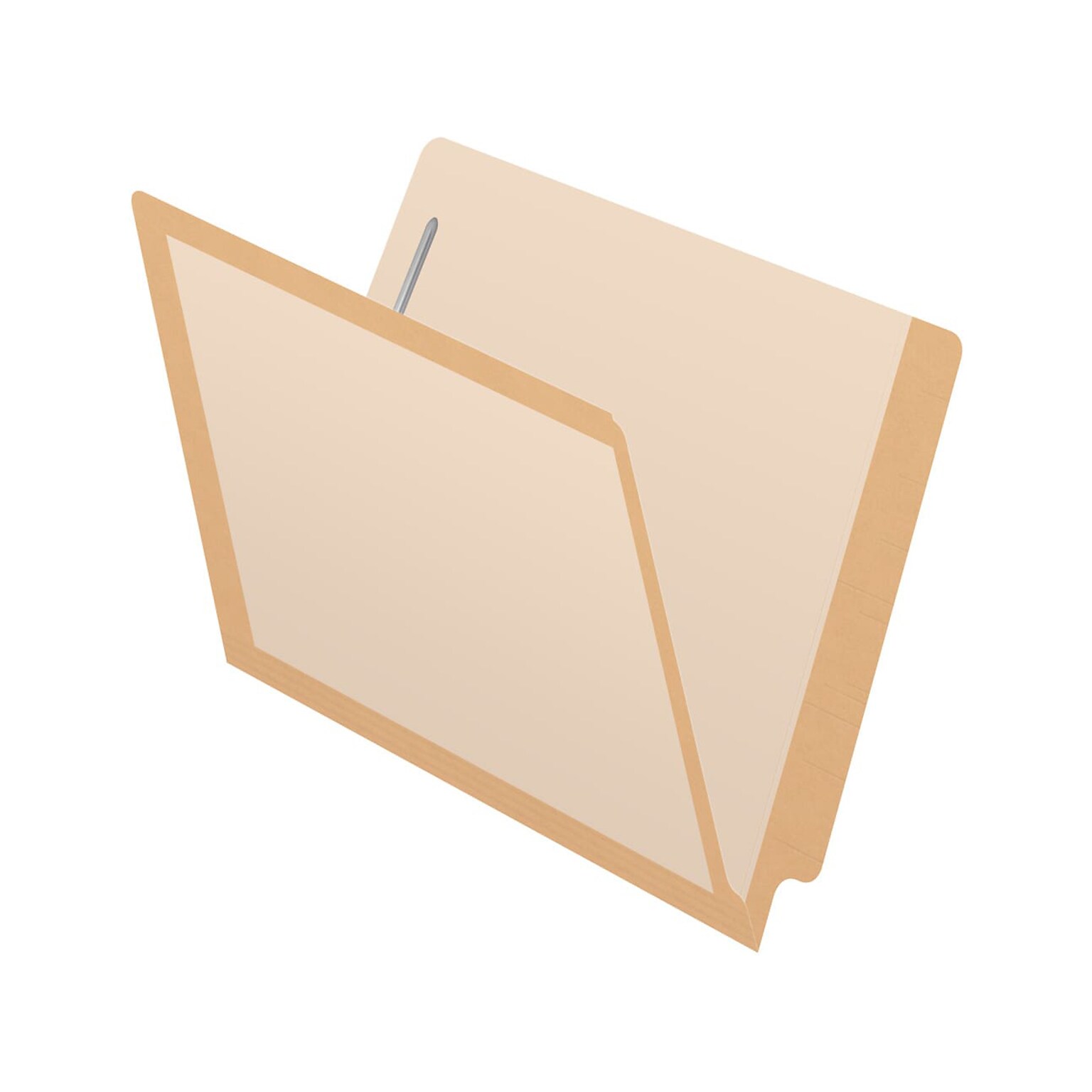 Medical Arts Press Reinforced End Tab File Folder, Straight-Cut, Letter Size, Manila/Tan, 50/Box (S-09473-TAN)