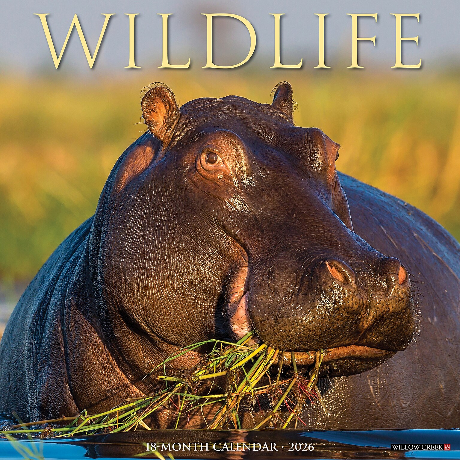 2026 Willow Creek Wildlife 12 x 12 Monthly Wall Calendar (53300)