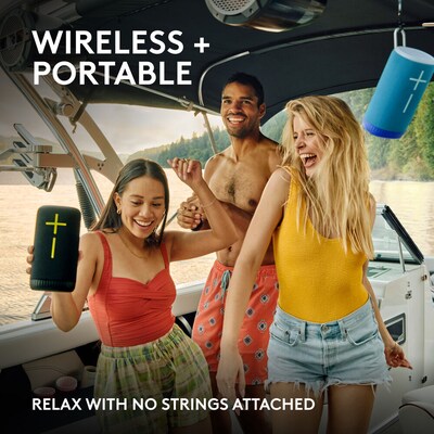 Ultimate Ears EVERBOOM Wireless Portable Bluetooth Speaker, Black (984-001872)