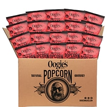 Oogies Snacks Spicy Nacho Cheddar Popcorn, 1 oz., 20 Bags/Box (856856001162)