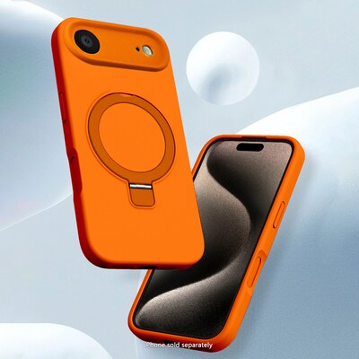 SaharaCase Venture Series MagSafe Compatible Phone Case for iPhone 17 Air, Shock Absorbing, Blazing Sun Orange (CP00934)