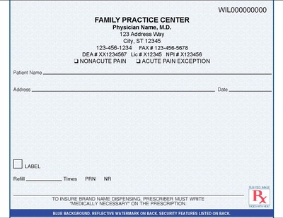 Medical Arts Press® Single Copy Rx; Florida