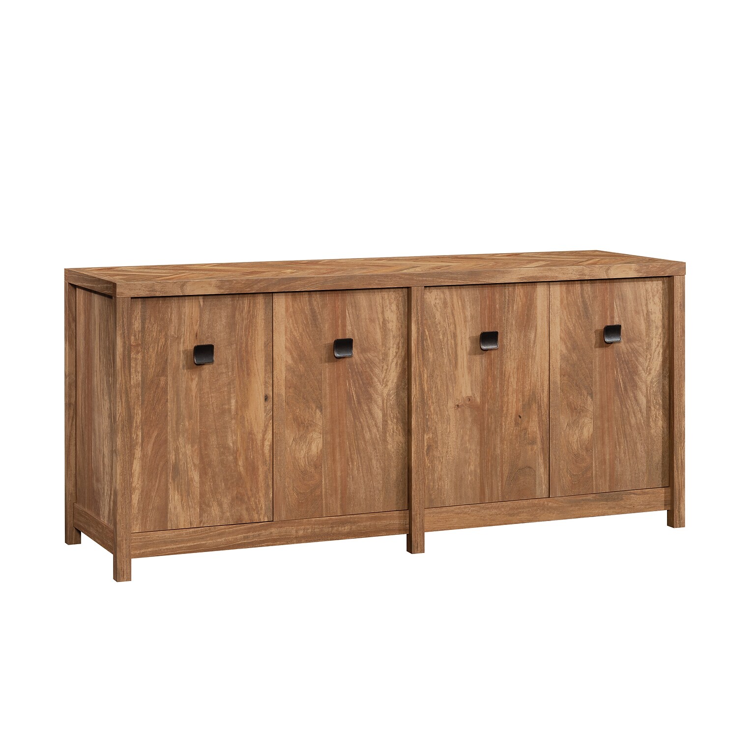 Sauder Cannery Bridge 30H Storage Credenza with 2 Shelves, Sindoori Mango (429513)