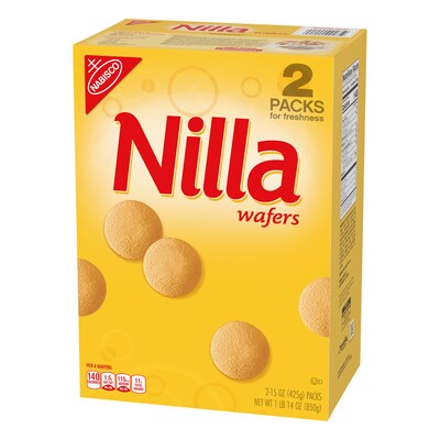 Nabisco Nilla Vanilla Wafers, 30 oz., 30 Packs/Box (220-00427)