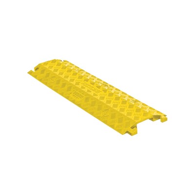 Checkers FastLane 4 1 Channel Fastlane Drop-Over Cord Cover Cable Protector, Yellow (FL1X4-Y)