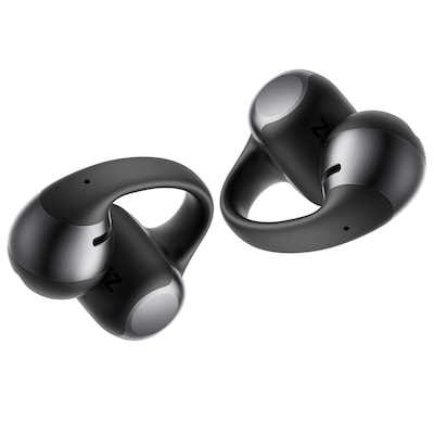 Shokz OpenDots ONE TWS Wireless Open-Ear Clip-on Earbuds & Charging Case, Bluetooth, Black (E310-ST-BK-US)