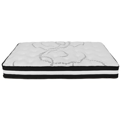 Flash Furniture Capri Comfortable Sleep 10" CertiPUR-US Certified Hybrid Pocket Spring Mattress, Full (CLE230PRF10)
